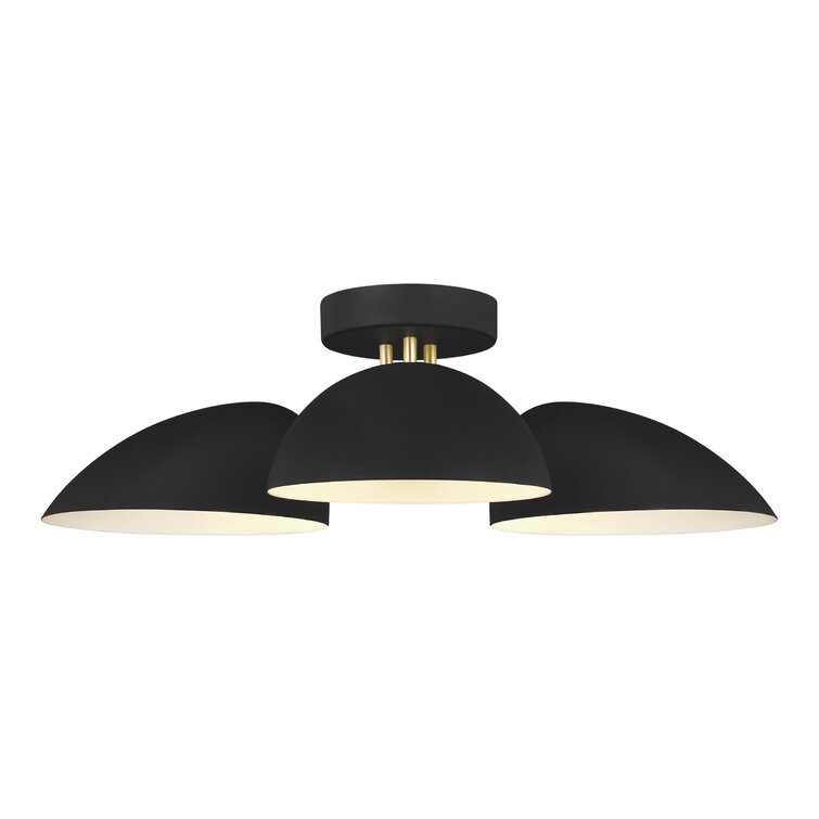 Jane 3 Light Semi Flush Mount by Ellen DeGeneres